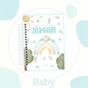Caderneta de Saúde e Vacinação Personalizada com Capa Dura - Baby Arco Íris