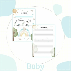 Caderneta de Saúde e Vacinação Personalizada com Capa Dura - Baby Arco Íris - comprar online