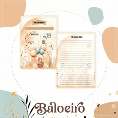 Caderneta de Saúde e Vacinação Personalizada com Capa Dura - Baloeiro Boy - comprar online