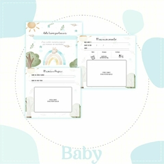 Albúm de Fotos e Recordações / Livro do Bebê - Baby Arco Íris - comprar online