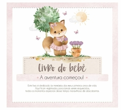 Albúm de Fotos e Recordações / Livro do Bebê - Raposa Jardim - comprar online