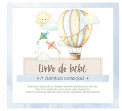 Albúm de Fotos e Recordações / Livro do Bebê - Balões e Pipas - comprar online