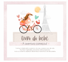 Albúm de Fotos e Recordações / Livro do Bebê Paris - comprar online
