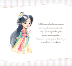 Albúm de Fotos e Recordações / Livro do Bebê Princesa Mulan na internet