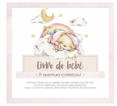 Albúm de Fotos e Recordações / Livro do Bebê - Ursinha Arco Íris - comprar online