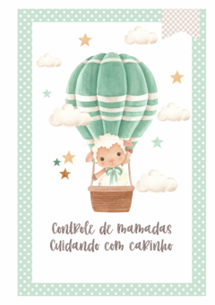 Caderneta de Saúde e Vacinação Personalizada com Capa Dura - Ovelha Cute Boy na internet