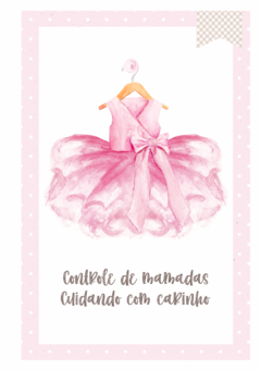 Caderneta de Saúde e Vacinação Personalizada com Capa Dura - Bailarina Tutu na internet