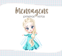 Albúm de Fotos e Recordações / Livro do Bebê Princesa Elsa Frozen