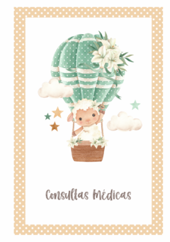 Imagem do Caderneta de Saúde e Vacinação Personalizada com Capa Dura - Ovelha Cute Girl
