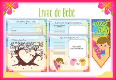 Álbum de Fotos e Recordações / Livro do Bebê - Praia Menina - comprar online
