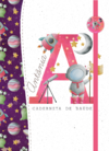 Caderneta de Saúde e Vacinação Personalizada com Capa Dura - Monograma Astronauta Girl