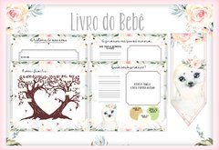 Álbum de Fotos e Recordações / Livro do Bebê - Foquinha Aquarela - comprar online