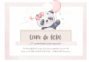 Albúm de Fotos e Recordações / Livro do Bebê Panda Baby Girl