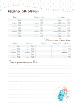 Imagem do Caderneta de Saúde e Vacinação Personalizada com Capa Dura - Alice no País das Maravilhas II