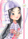 Caderneta de Saúde e Vacinação Personalizada com Capa Dura - Princesa Mulan
