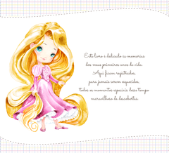 Albúm de Fotos e Recordações / Livro do Bebê Princesa Rapunzel na internet