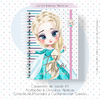 Caderneta de Saúde e Vacinação Personalizada com Capa Dura - Princesa Elsa Frozen