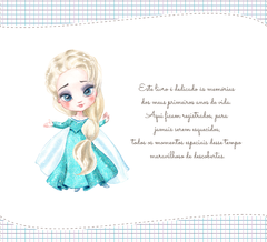 Albúm de Fotos e Recordações / Livro do Bebê Princesa Elsa Frozen na internet