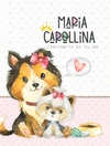 Caderneta de Saúde e Vacinação Personalizada com Capa Dura - Cachorrinhos Girl