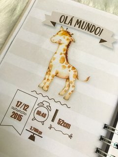 Caderneta de Saúde Animais do Safari na internet