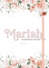Caderneta de Saúde e Vacinação Personalizada com Capa Dura - Floral Mariah