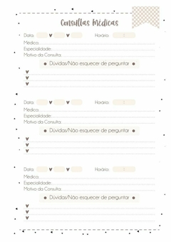 Caderneta de Saúde e Vacinação Personalizada com Capa Dura - Leão Star - Mundinho do Papel