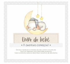 Albúm de Fotos e Recordações / Livro do Bebê - Elefante Dorminhoco - comprar online