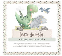 Albúm de Fotos e Recordações / Livro do Bebê Meu Amigo Dino - comprar online