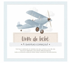 Albúm de Fotos e Recordações / Livro do Bebê - Meu Aviãozinho - comprar online