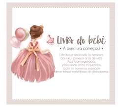 Albúm de Fotos e Recordações / Livro do Bebê Princesa Encantada - comprar online