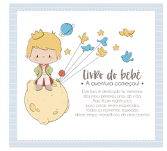 Albúm de Fotos e Recordações / Livro do Bebê Pequeno Príncipe Cute - comprar online