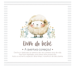 Albúm de Fotos e Recordações / Livro do Bebê Ovelha - comprar online