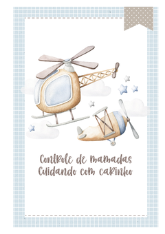 Caderneta de Saúde e Vacinação Personalizada com Capa Dura - Transportes Aéreos Boy na internet