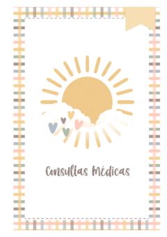 Imagem do Caderneta de Saúde e Vacinação Personalizada com Capa Dura - Volta ao Sol