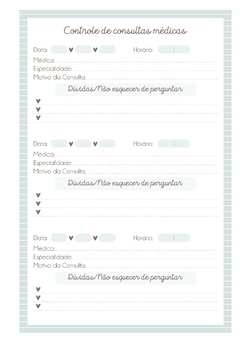 Imagem do Caderneta de Saúde e Vacinação Personalizada com Capa Dura - Girafa Baloeiro
