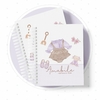 Caderneta de Saúde e Vacinação Personalizada com Capa Dura - Baby Girl