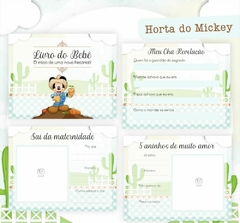 Albúm de Fotos e Recordações / Livro do Bebê - Horta do Mickey - comprar online