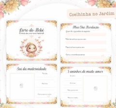 Albúm de Fotos e Recordações / Livro do Bebê - Coelhinha no Jardim - comprar online