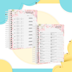 Caderneta de Saúde e Vacinação Personalizada com Capa Dura - Floral II na internet
