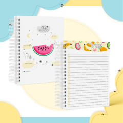 Caderneta de Saúde e Vacinação Personalizada com Capa Dura - Frutinhas - comprar online