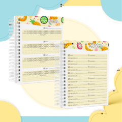 Caderneta de Saúde e Vacinação Personalizada com Capa Dura - Frutinhas na internet