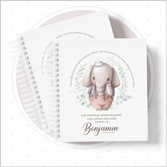 Albúm de Fotos e Recordações / Livro do Bebê Elefantinho Versículo