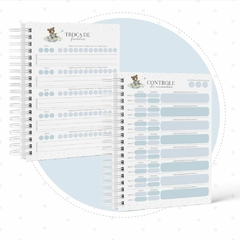Caderneta de Saúde e Vacinação Personalizada com Capa Dura - Urso Pescador na internet