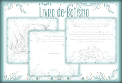 Álbum de Fotos / Livro de Batismo - Batizado - Sagrada Família - comprar online