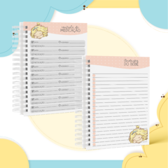 Caderneta de Saúde e Vacinação Personalizada com Capa Dura - Alice no País das Maravilhas Cute - Mundinho do Papel