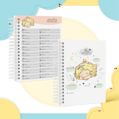 Caderneta de Saúde e Vacinação Personalizada com Capa Dura - Alice no País das Maravilhas Cute - comprar online