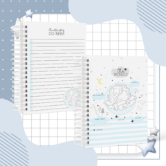 Caderneta de Saúde e Vacinação Personalizada com Capa Dura - Anjo Azul - comprar online
