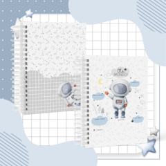 Caderneta de Saúde e Vacinação Personalizada com Capa Dura - Astronauta - comprar online