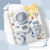 Albúm de Fotos e Recordações / Livro do Bebê Astronauta