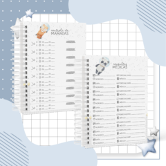 Caderneta de Saúde e Vacinação Personalizada com Capa Dura - Animais Astronautas na internet
